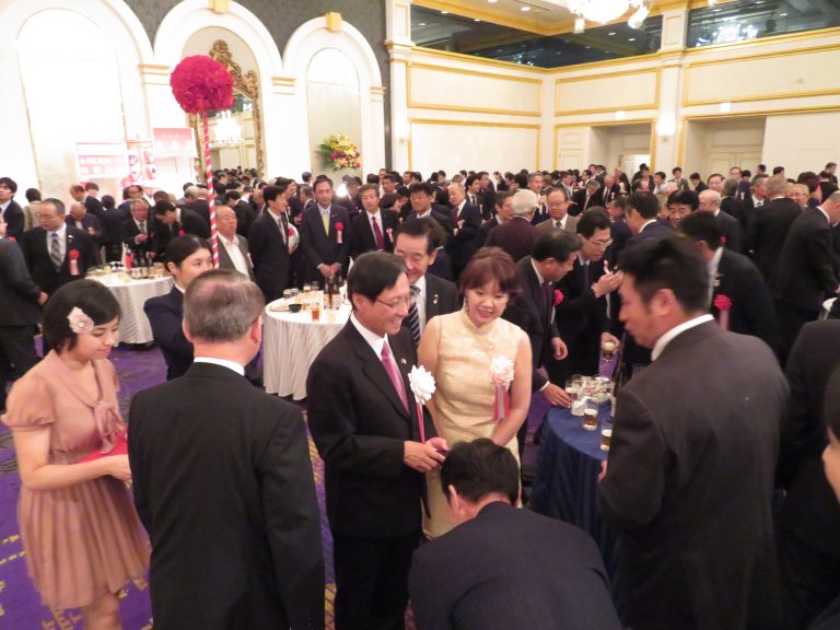 大阪辦事處國慶酒會場面盛大 關西台灣交流深化