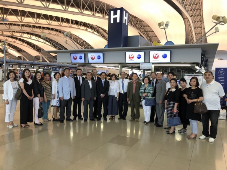 大阪那霸代表處長上任　僑商辦迎新送舊