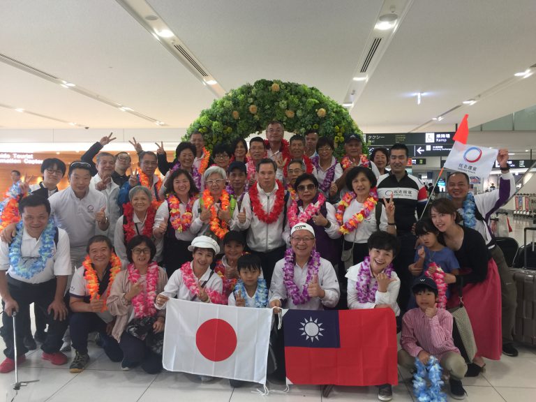 台日單車行展現雙方友好情誼