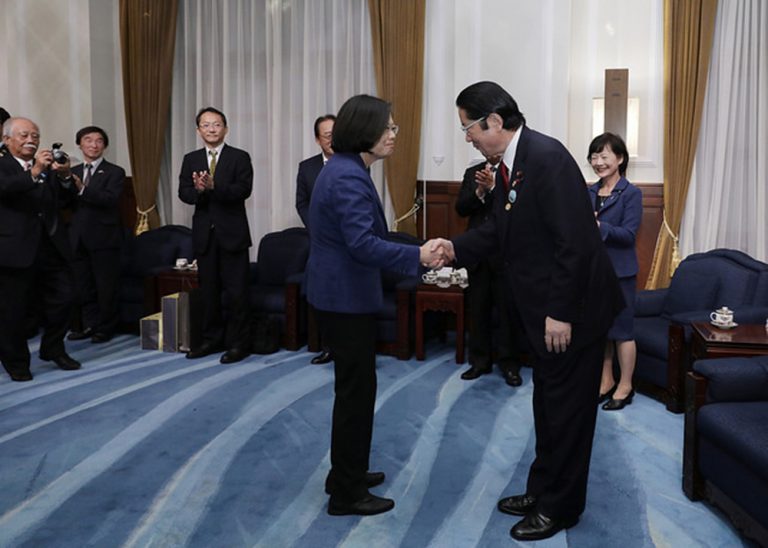 蔡英文見日台親善會訪團　盼深化交流合作