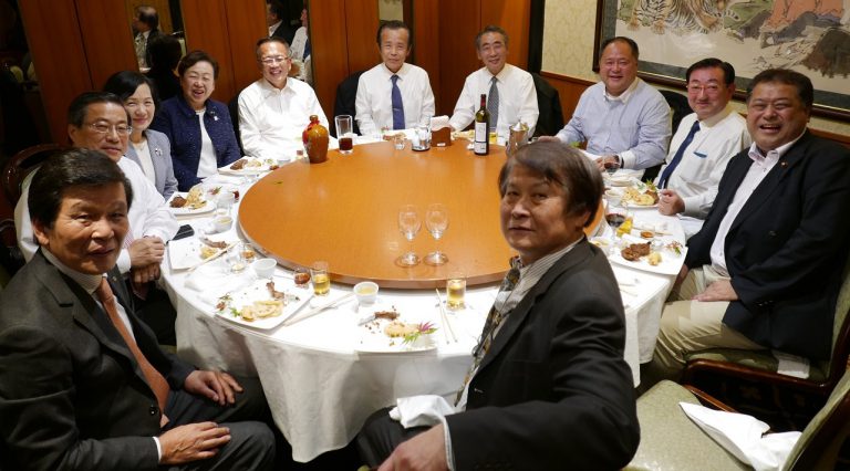 橫濱辦事處與友台議員交流　盼助台灣走向國際