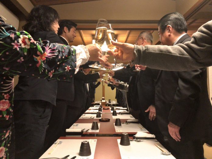 吳新興委員長の歓迎会