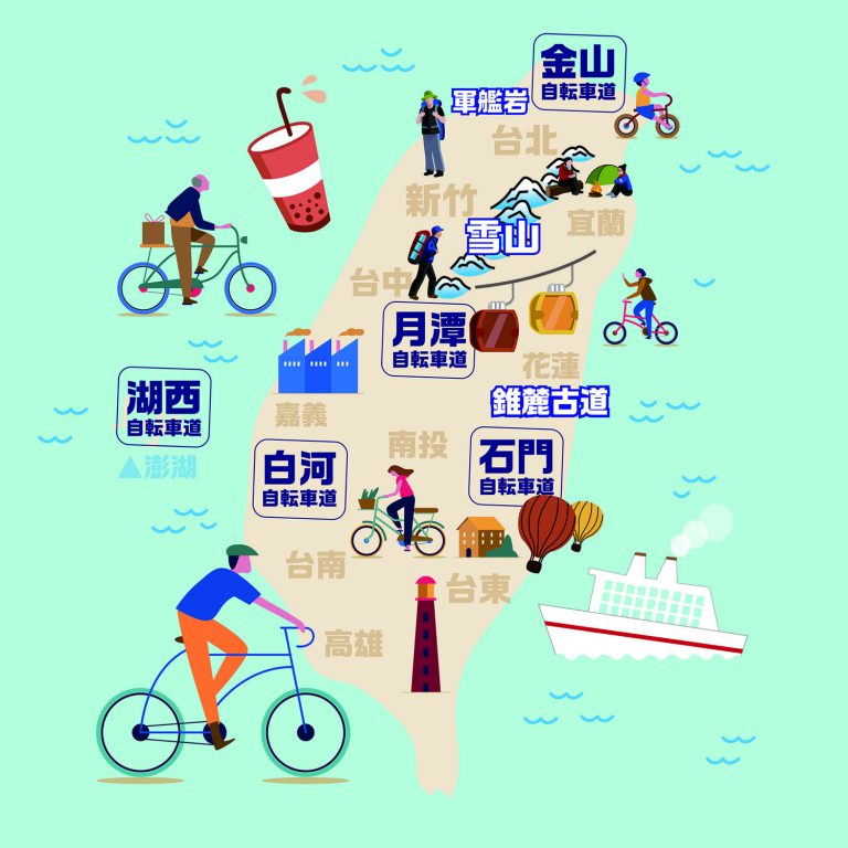 台湾へ行こう アウトドアを体感しよう