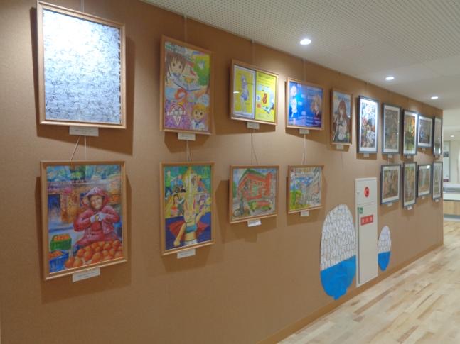 和泉市校內舉辦臺灣學生作品展示活動　深化國際理解與友好交流
