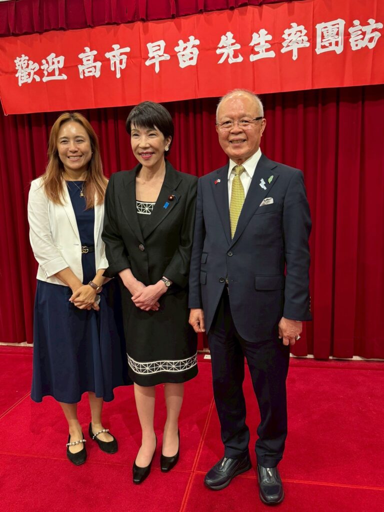 自民党高市早苗氏が4月に台湾訪問　頼清徳総統と会談