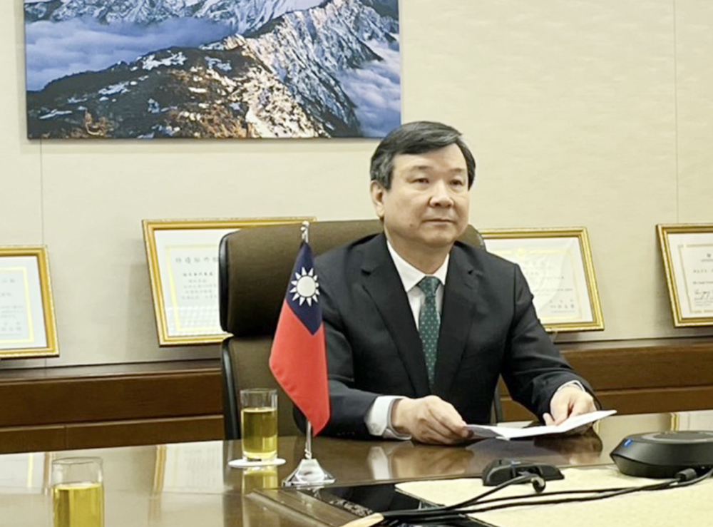 駐日李大使線上見證並致詞