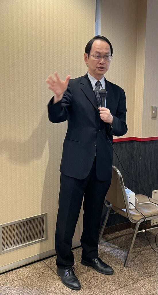 臺北駐日經濟文化代表處教育組黃冠超組長致辭