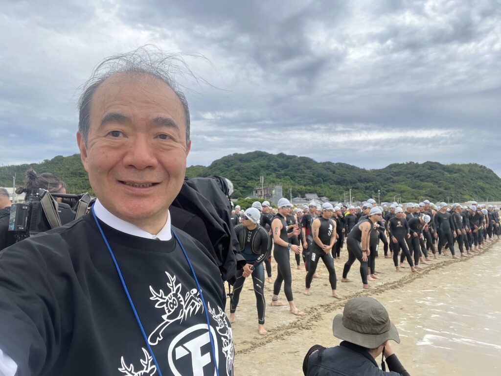 鐵人三項賽現場 選手準備