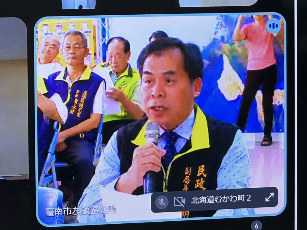台南市民政局吳副局長致詞