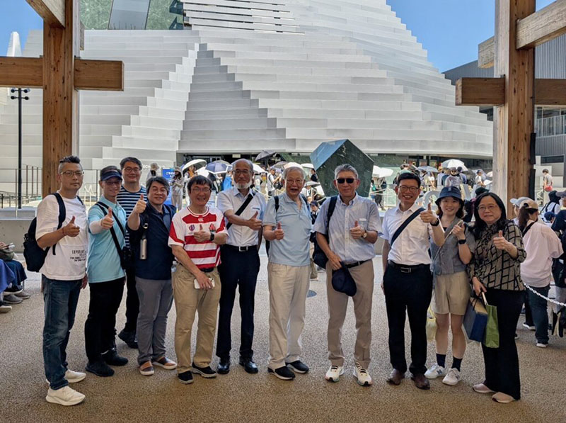 參訪大阪萬博會的Tech World 館