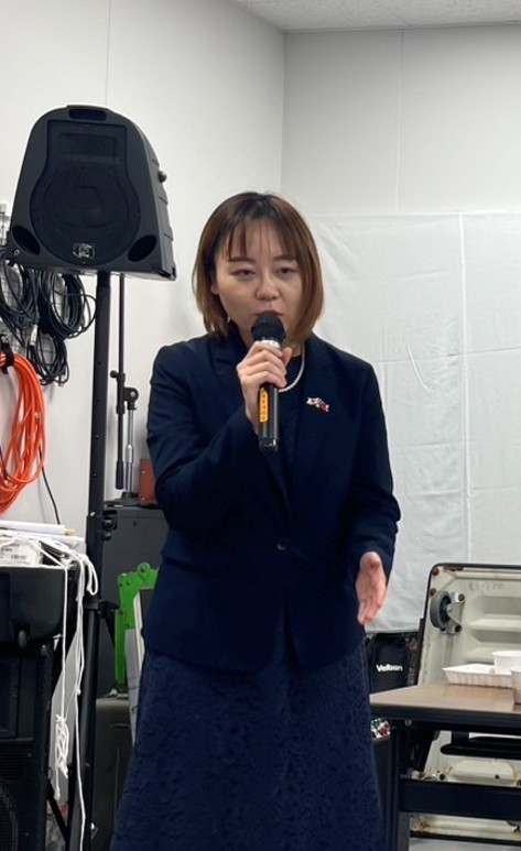 僑務組李承芸副組長致詞