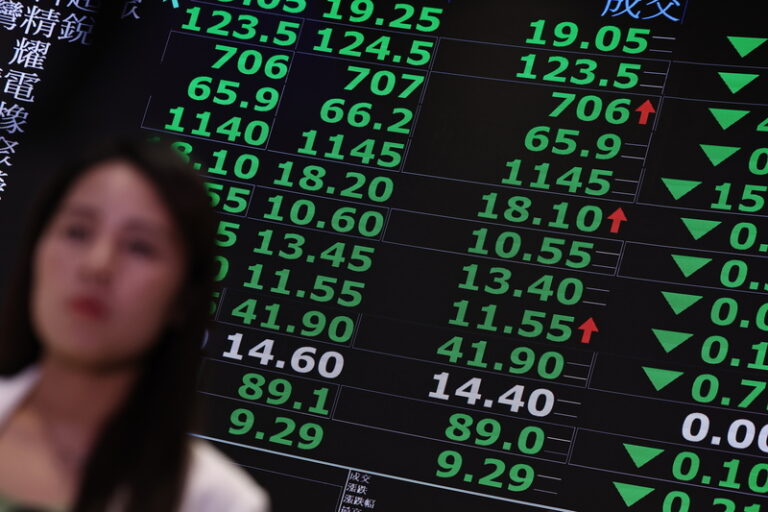 台灣關稅公布，股匯市齊跌(圖片來源：中央社)
