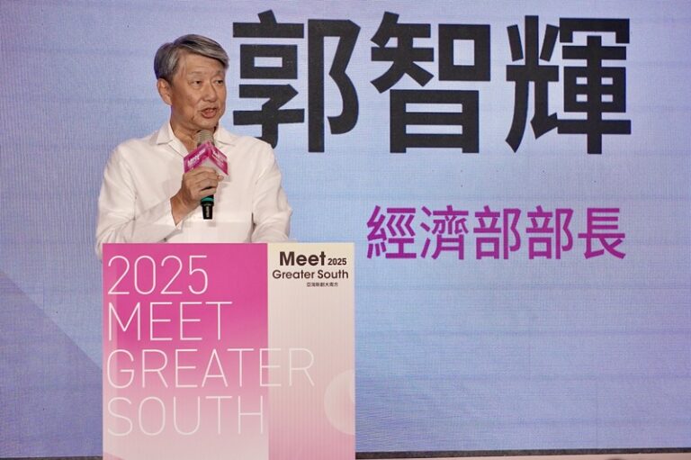 郭智輝経済相(写真／中央社)