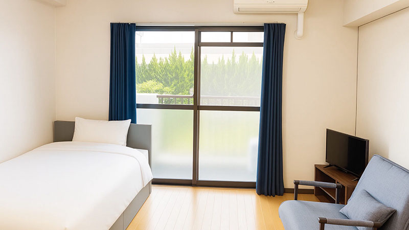 館內提供多樣房型讓旅客享有如家般的自在