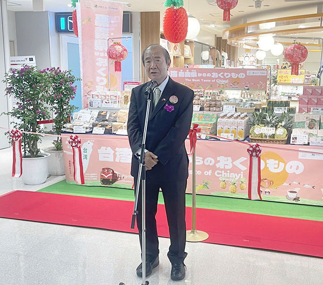 福岡辦事處長陳銘俊致詞