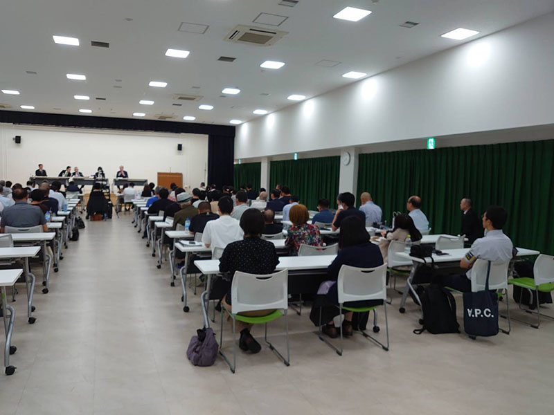 23日幸福實現黨於東京文京區舉行的「第一回國際論壇（民主中國陣線）」