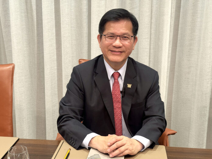 台湾外交部の林佳龍部長(写真＝中央社)