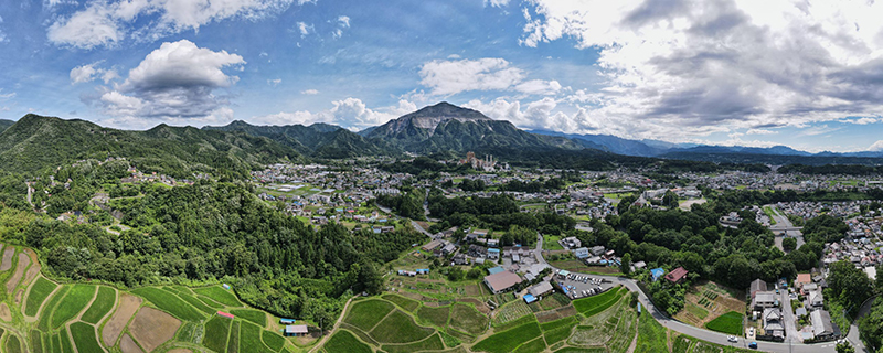 橫瀨町全景圖(圖\橫瀨町官網)