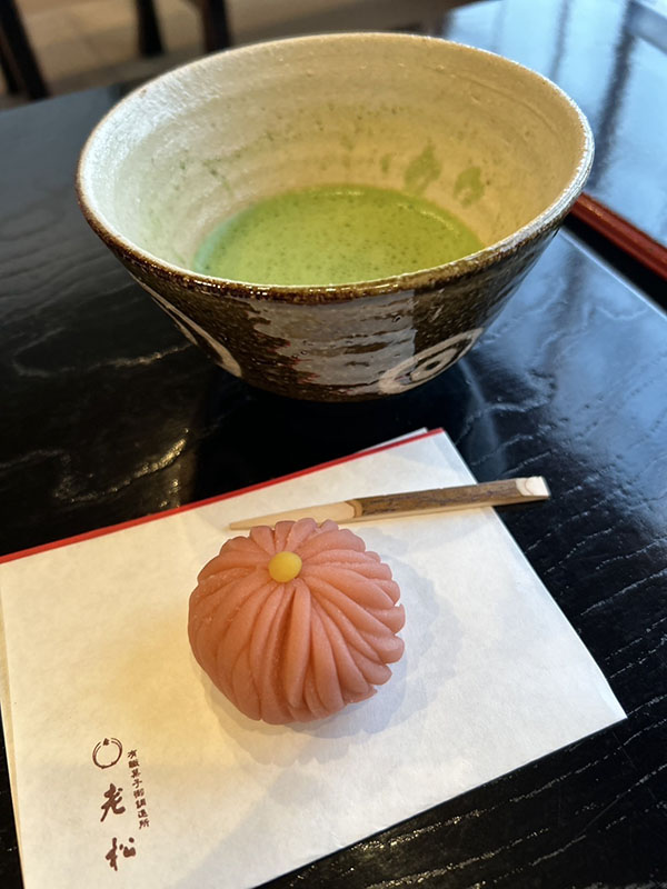 「生菓子」經常出現在抹茶茶會作為茶點