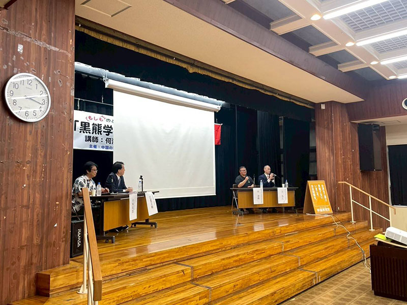 沖縄県、石垣市と浦添市で黒熊学院何主席顧問(元CEO)をお呼びして、特別授業を行いました