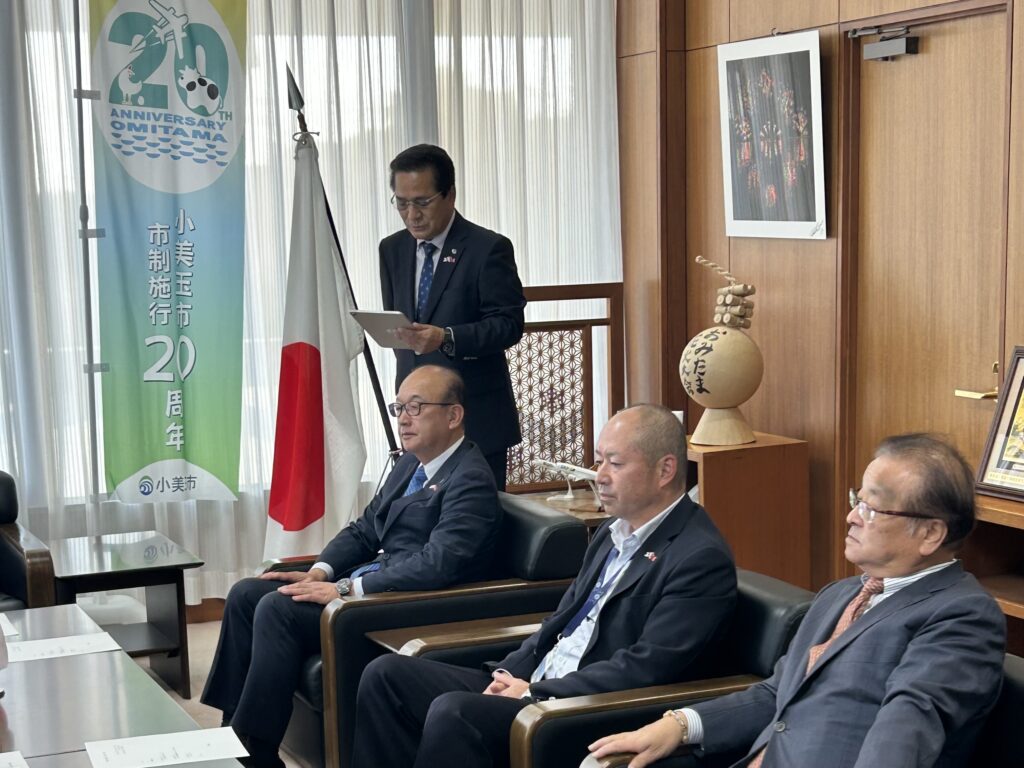 島田市長致詞期望深化台日交流