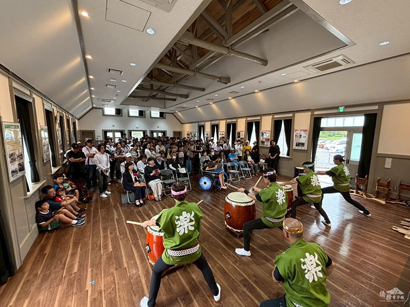 當地團體大鼓表演