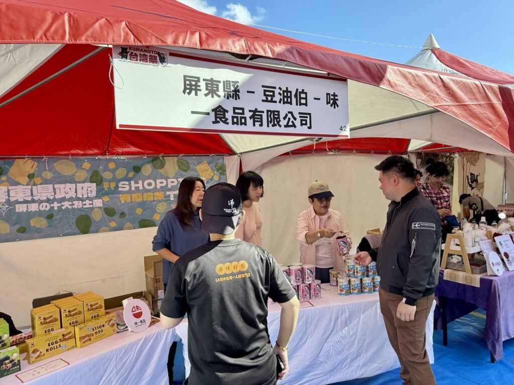 參與活動的-豆油伯攤位