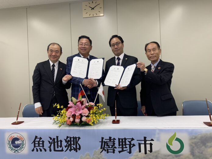 台灣與佐賀城鄉締盟，日月潭魚池鄉與嬉野市因茶與溫泉結緣