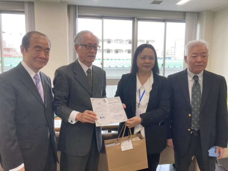 臺日護理長照領域互相交流