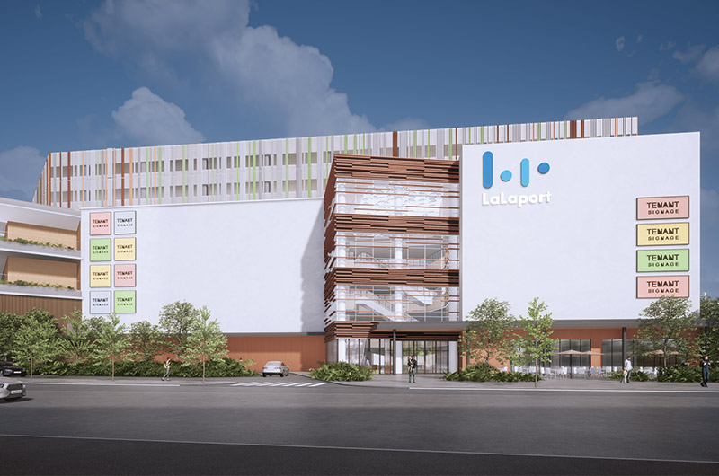 Mitsui Shopping Park LaLaport高雄模擬示意圖 