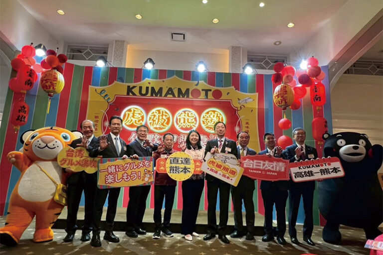 台灣辦桌文化熱情登陸熊本「辧桌界南霸天」阿勇師掌廚  台灣虎航慶祝高雄、台南—熊本雙航線首航