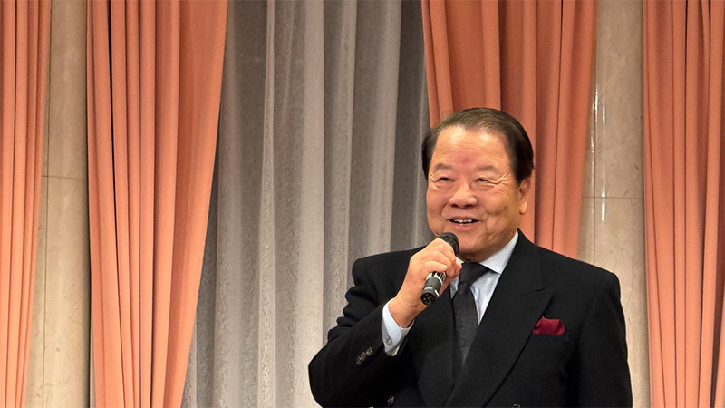 中華聯合總會名譽會長 詹徳薫