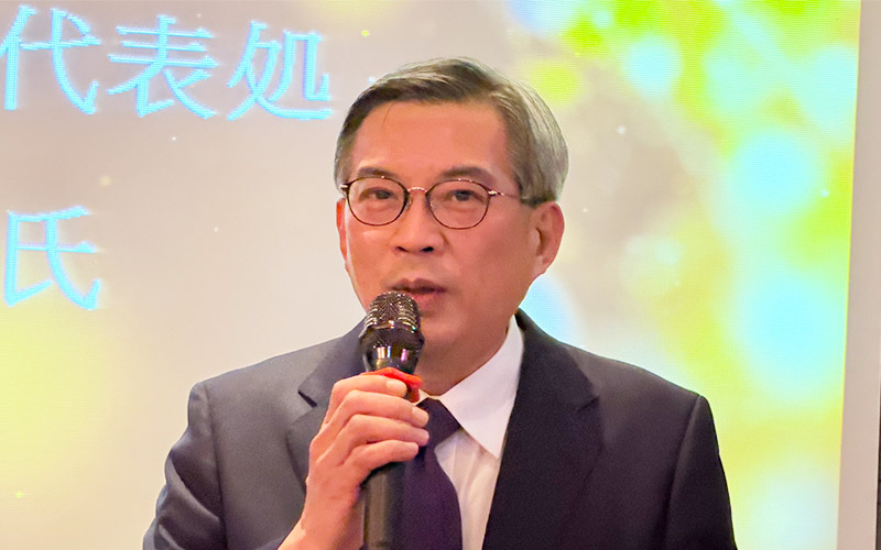 駐日代表処周學祐副大使