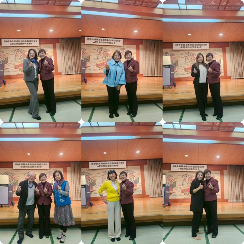 徐委員長與大家的合照