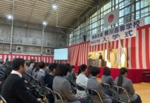 柳川高校令和8年度入學式駐福岡辦事處前往祝賀