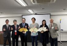演講者合影