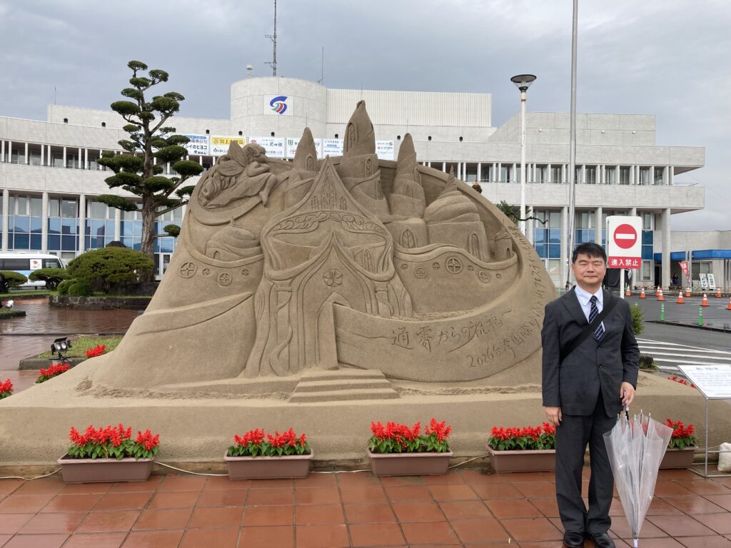 2026吹上濱砂之祭典苗栗参展作品「桐心-祝福之城」