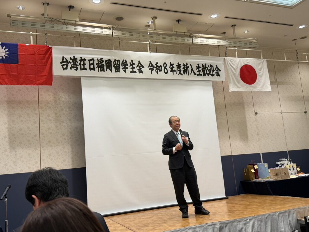 陳總領事致詞勉勵留學生