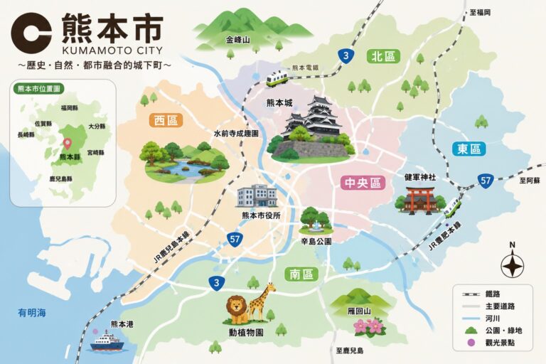 熊本市啟動「搬遷費補助」　支援縣外人口移居定居（中文、日本語）