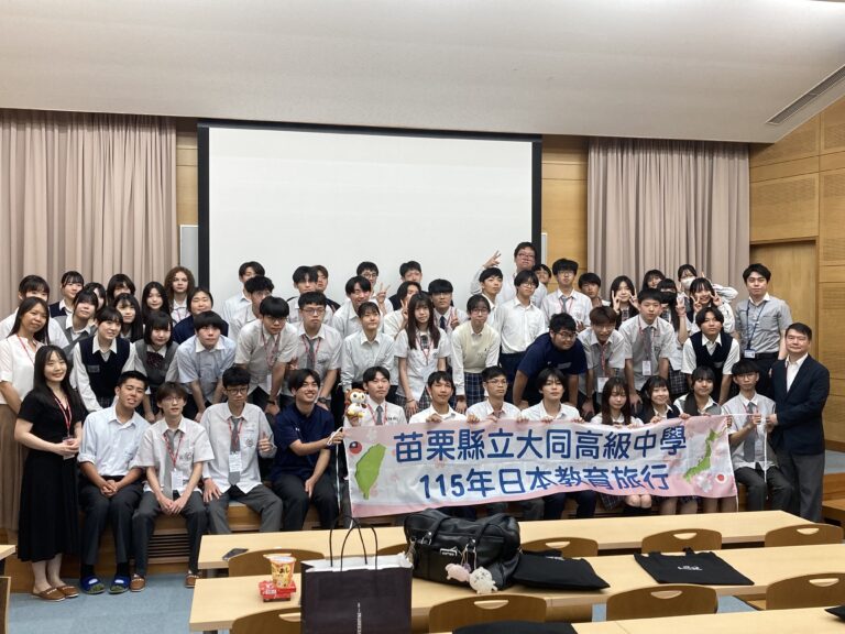 【跨越國界的青春交流】苗栗大同高中教育旅行訪福岡　台日學生笑容中深化友誼