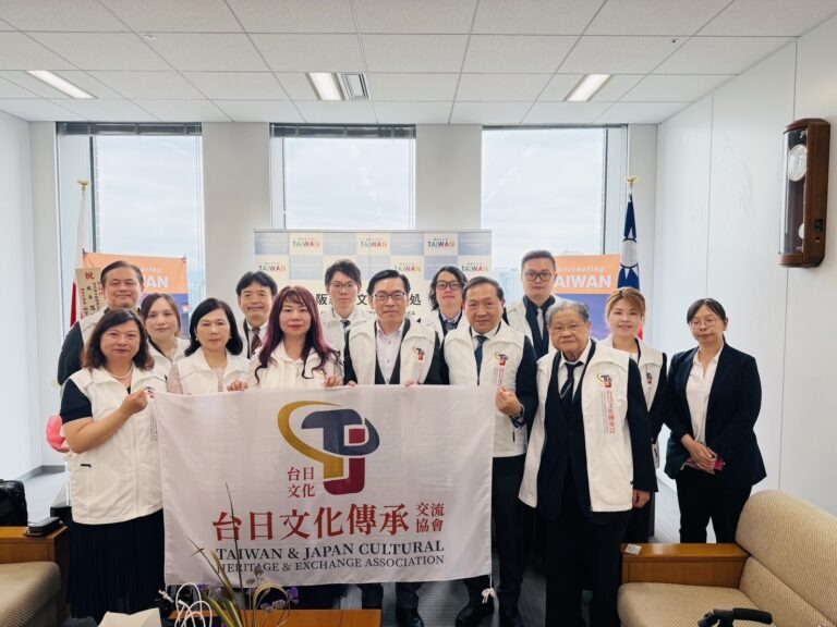 名古屋打造台灣文化華語教育新據點　台日文化傳承交流協會拜會大阪辦事處（中文 日本語）