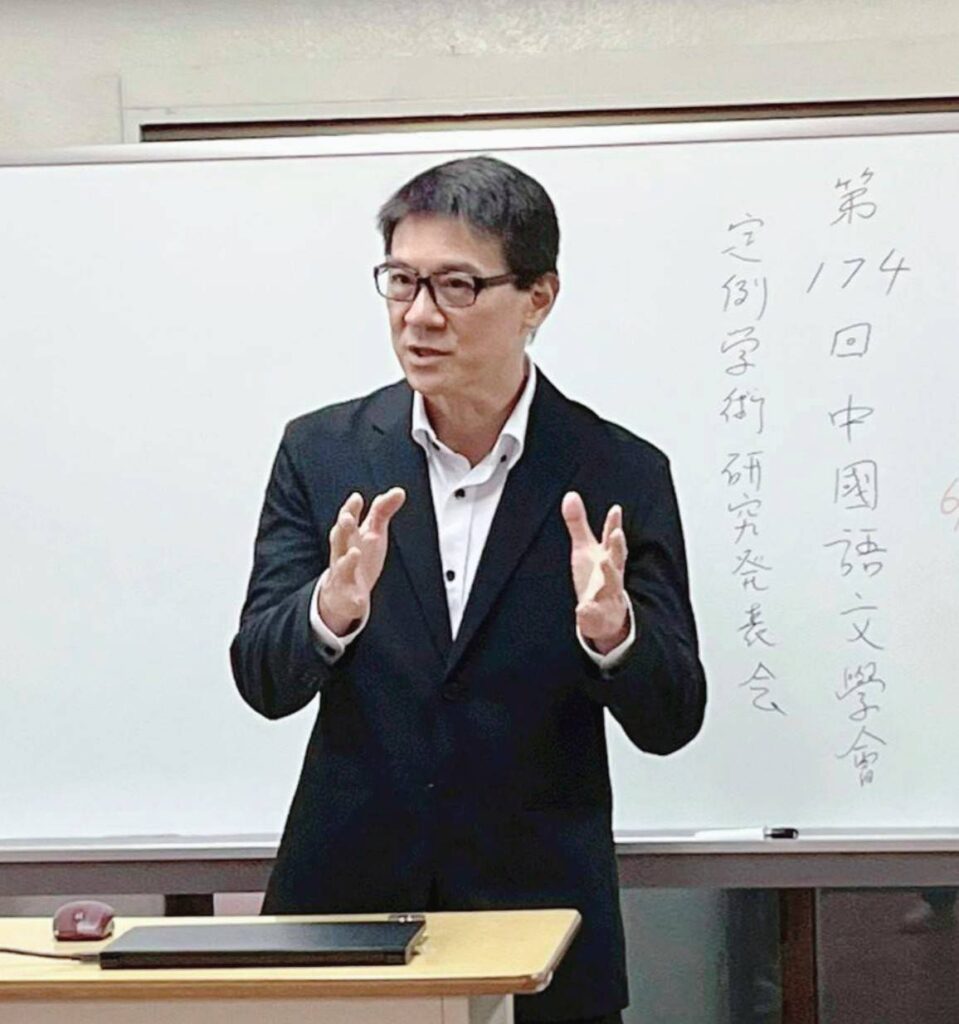 黃聖明組長致辭