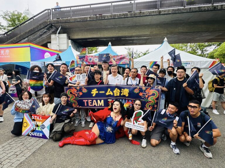 台湾、6度目の東京レインボープライド参加　駐日代表がメーンステージで初のスピーチ