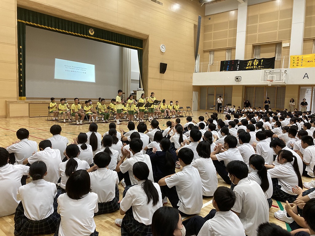 明德國中同學管樂演奏
