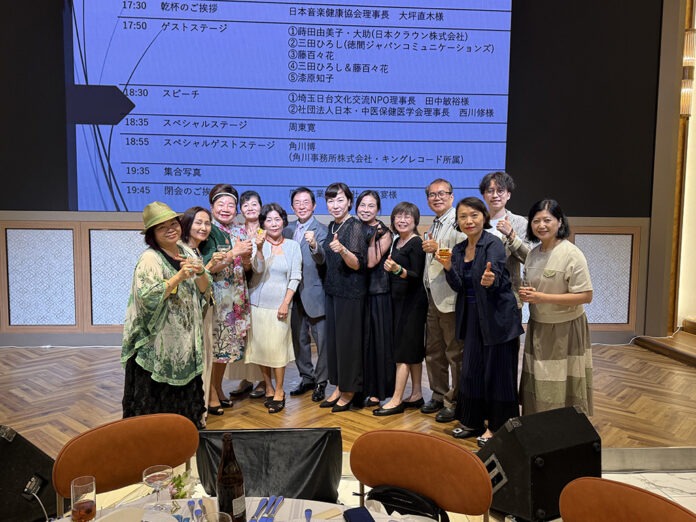 参加した華僑達 参加した華僑達