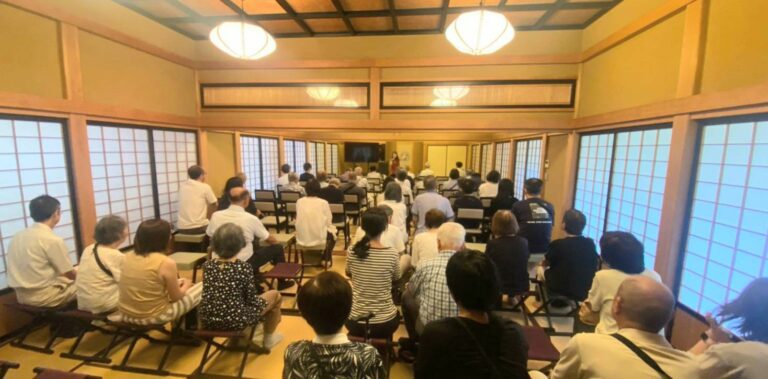 歌聲連結台日情誼　東京葛飾區金蓮院施餓鬼会前舉行「台日歌唱文化交流奉納」