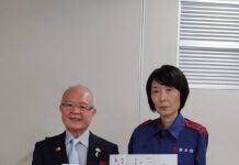 日本台灣後援會捐100萬日圓助熊本災後復原 以實際行動傳遞台日情誼