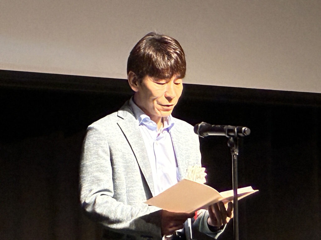角川公司海外漫畫編輯部總編瀨川昇總評本次參賽作品(台灣文化中心提供)