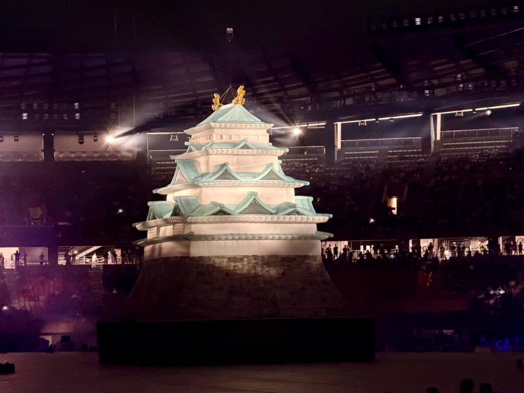 名古屋城突然出現，驚艷全場